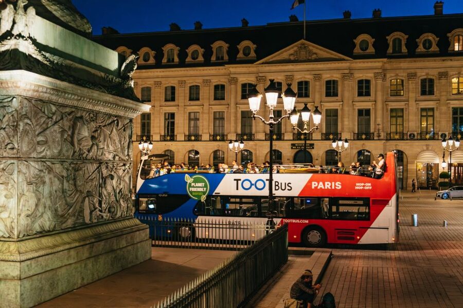 Paris: Tootbus Panoramic by Night Bus Tour with Audioguide - Eiffel Tower timing, where the whole night tour peaks