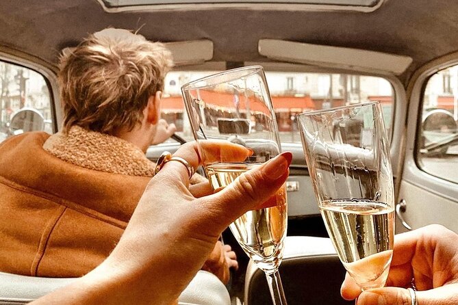 Paris TV Show Tour in a Open Top Vintage French Car Citroen DS - The Presidential and Military Sights, Then the Seine Big-Show