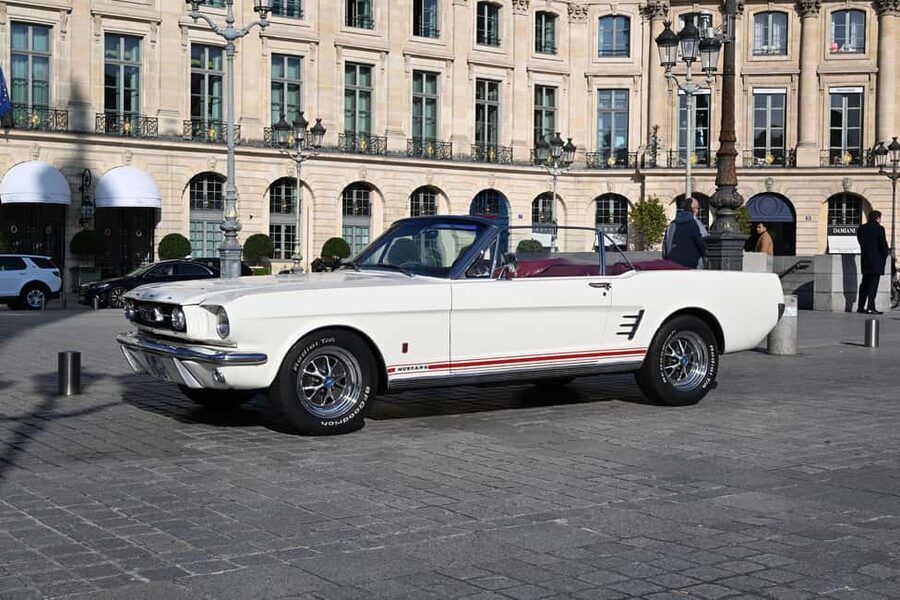 Paris: Vintage Mustang Tour & Local Guide with Hotel Pickup - Why the 1966 Mustang GT V8 Is More Than a Photoshoot Car