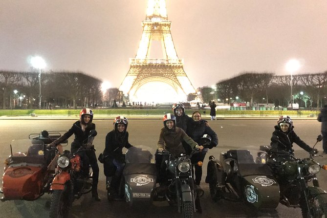 Paris Vintage Tour by Night on a Sidecar with Champagne - Route walkthrough: from Saint-Germain-des-Prés into the classic center