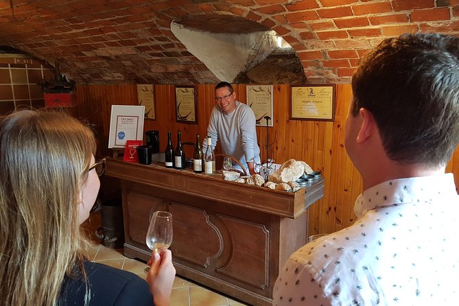 Paris Wine Day Tours exclusive wine tour in the Sancerre area - Stop 2: Pouilly-sur-Loire goat farm, Crottin de Chavignol, and winery time