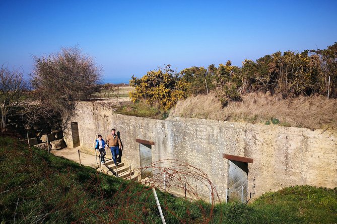 Pointe du Hoc,Omaha Beach, American Cemetery - Day trip from Paris to Normandy - From WN72 to the Omaha sectors: monuments that help you picture the battlefield