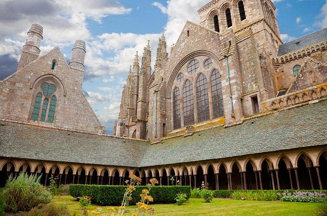 Private 12-hour round transfer to abbey of Mont Saint Michel Normandy from Paris - Inside the abbey: cathedral, refectory, and the prison layers