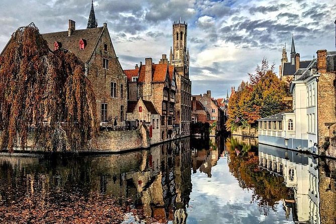 Private 12-hour round transfer to Belgium (Bruges) from Paris - Bruges Walking Highlights: Market Square, Town Hall, and the Holy Blood