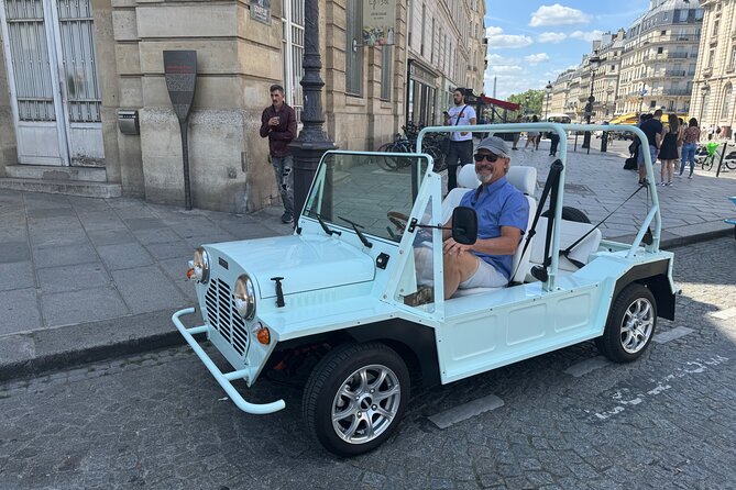 Private 2 - Hour Paris Landmarks Tour by Golf Cart Mini Moke - Key things to know before you ride