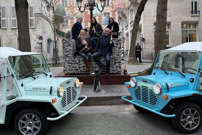 Private 3 - Hour Must-See Paris Tour by Golf Cart Mini Moke - Left Bank classics: Saint-Germain des Prés, Odéon, and the Pantheon area