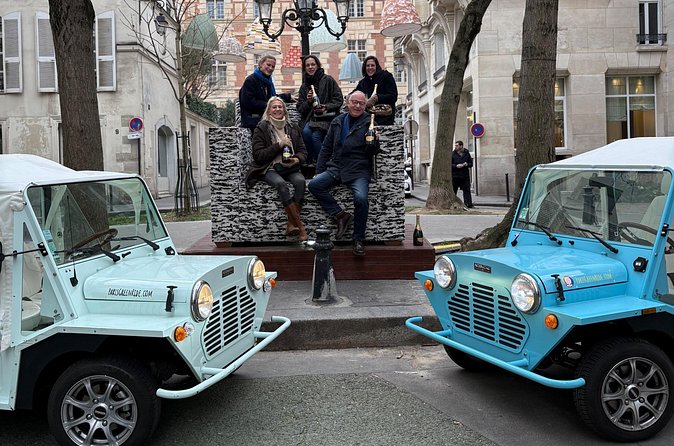 Private 3 - Hour Must-See Paris Tour by Golf Cart Mini Moke - The Latin Quarter by Moke: medieval remnants and an old-city vibe