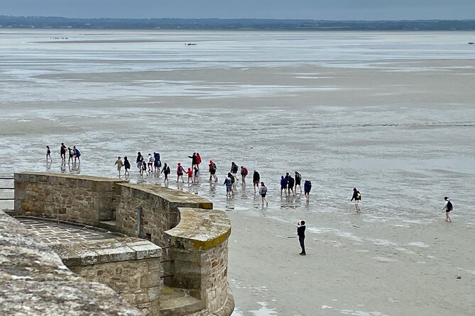 Private Mont Saint-Michel, Normandy D-Day Express trip from Paris - Abbey of Mont Saint-Michel: Guided Route Up and Panoramic Reward