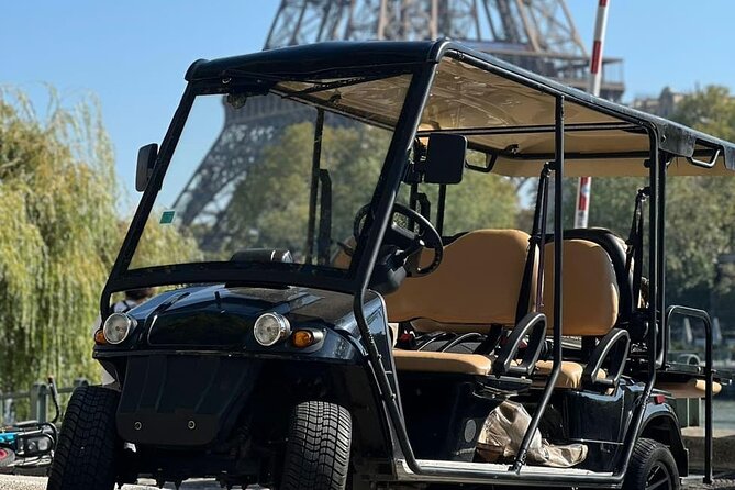 Private Paris Golf Cart Tour: Eiffel Tower & Hidden Gems - Eiffel Tower photo stop: beautiful views, quick timing