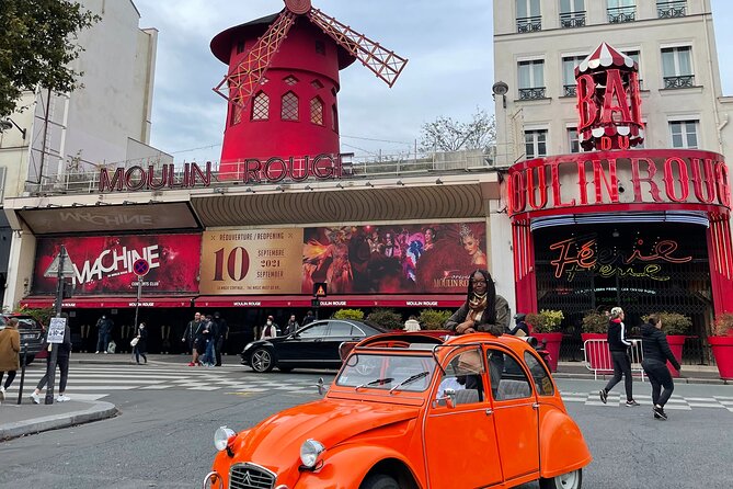 Private ride in a Citroën 2CV in Paris - 2h - Pickup in inner Paris and the smooth private feel