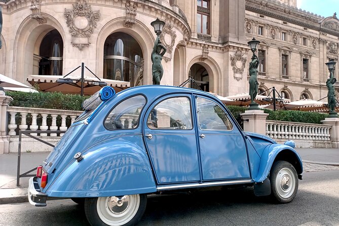 Private Tour of Paris in a convertible citroën 2CV - How to get better photos in an open-top 2CV