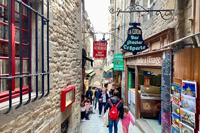 Private Tour to Mont-Saint-Michel From Paris - Entering the Abbey with skip-the-line tickets, then climbing into the medieval village