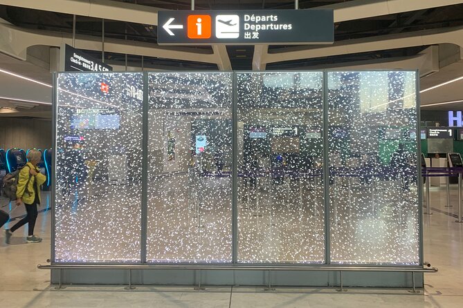 Private Transfer CDG Airport <-> Paris - One way - Ride Comfort: Air Conditioning, Wi-Fi, Water, and Safe Driving