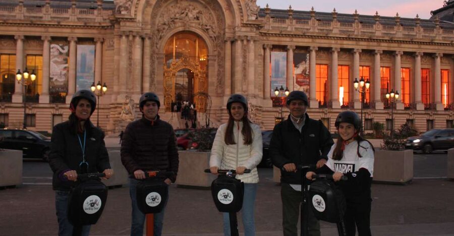 Segway private tour Lights of Paris - Invalides stop: the dome, the glow, and quick orientation