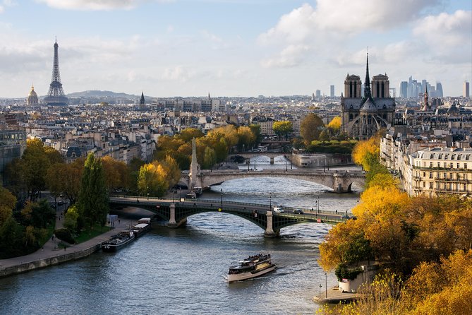 Seine River Guided Cruise Champagne Option by Vedettes de Paris - What You See From the Water: Landmarks, Bridges, and River Details