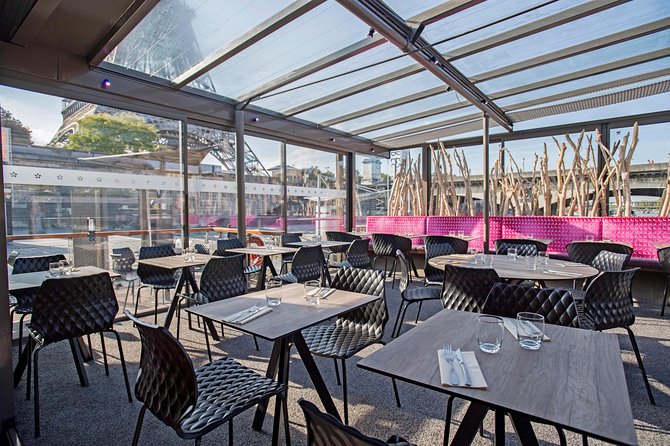 Seine River Sightseeing Cruise and Lunch at Le Bistro Parisien - Le Bistro Parisien at the Eiffel Tower, the view is the appetizer