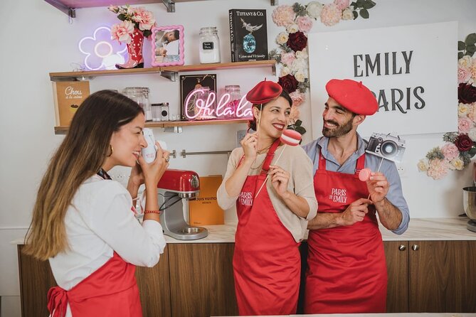 The Official Emily in Paris Macaron-Making Workshop - The hands-on flow: mixing, piping, and decorating like you mean it