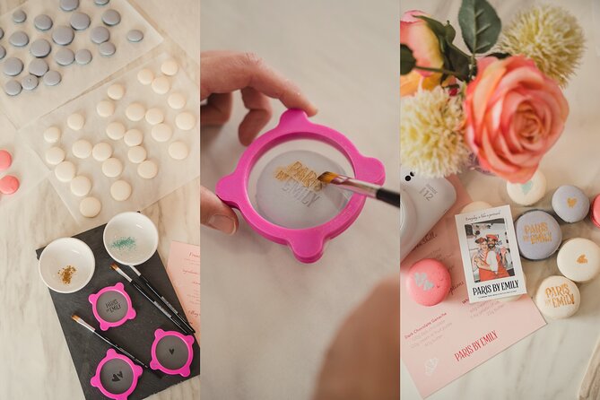The Official Emily in Paris Macaron-Making Workshop - What you take home: macarons plus a full set of Emily souvenirs