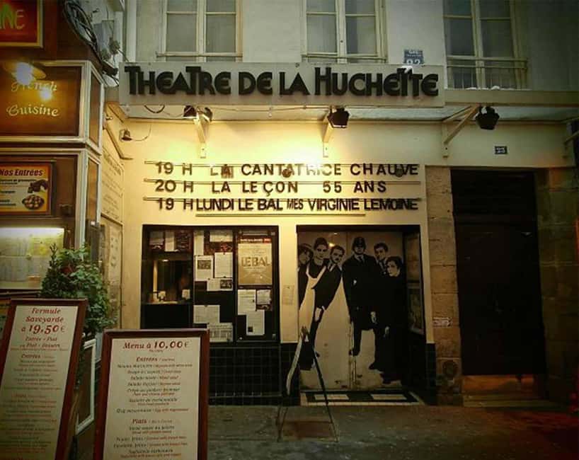 Theatre in Paris: The Bald Soprano (La cantatrice chauve) - Should You Book La cantatrice chauve at Théâtre de la Huchette?