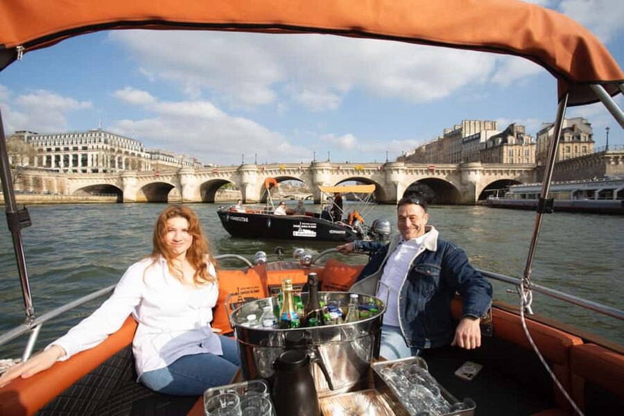 Top Private Cruises in Paris with Champagne + more surprises - Champagne onboard, and why you can bring your own snacks