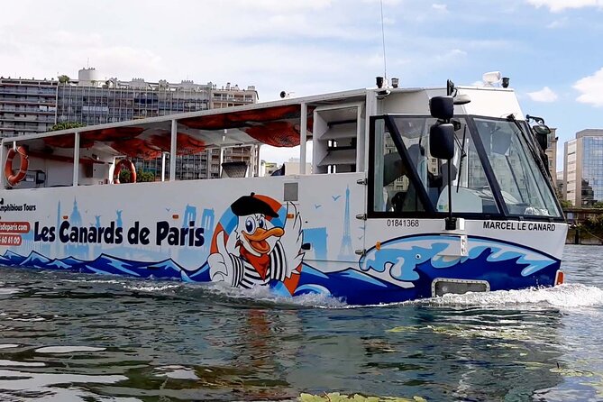 Tours of Paris and the Hauts-de-Seine in an Amphibious Bus - The run toward the splash, plus why Marcel’s engineering matters