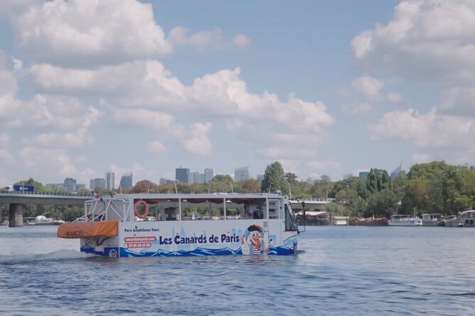 Tours of Paris and the Hauts-de-Seine in an Amphibious Bus - Seine Musicale, Seguin Island, and the look at Saint-Cloud gardens