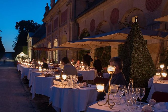 VAUX-VICOMTE: Candlelit evenings-every Saturday from may to sept - Dinner at Les Charmilles: three courses, leisurely pace, and big atmosphere