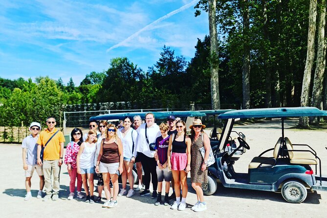 Versailles Golf Cart Guided Tour and Romantic Boat with Champagne - Key highlights to know before you go