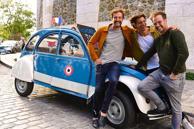 Vintage 2CV Adventure: 1 Hour 30 min Paris Secrets Tour - Opéra Garnier by 2CV: admire the facade without turning it into a museum day