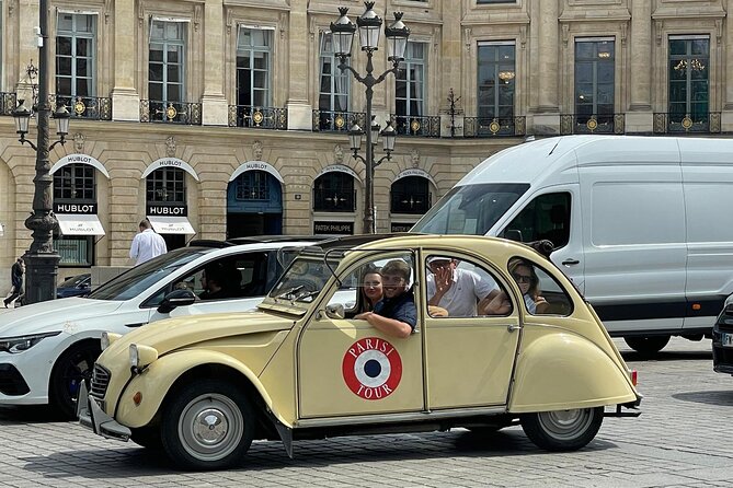 Vintage 2CV Adventure: 2 -Hour Paris Secrets Tour - Pickup and private logistics: the value of not fighting transit