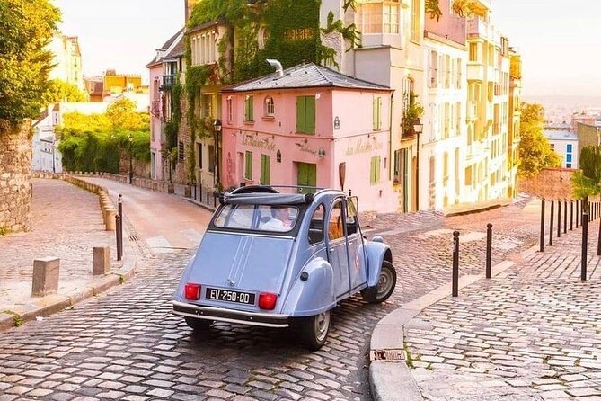 Vintage 2CV Adventure: 3-Hour Paris Highlights Tour - Pickup and the open-top reality: comfort, photos, and timing