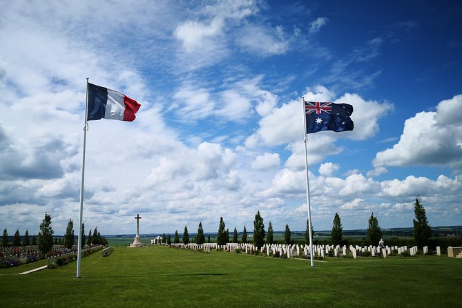 WW1 Australians in the Somme -Villers Bretonneux, Le Hamel - Day trip from Paris - Stop 1: Villers-Bretonneux Australian National Memorial (names, no known graves, and the tower)