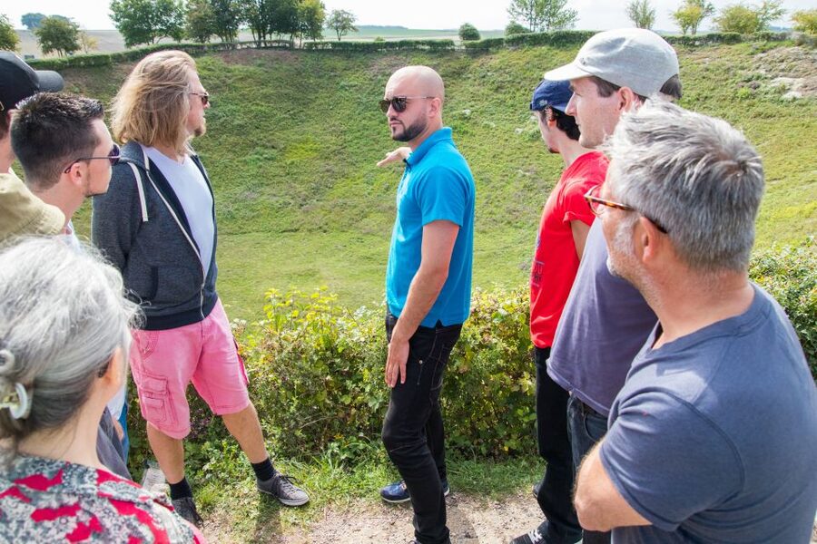 WWI Somme Battlefields Day Trip from Paris - Lochnagar Crater: the engineering horror in 30 tons