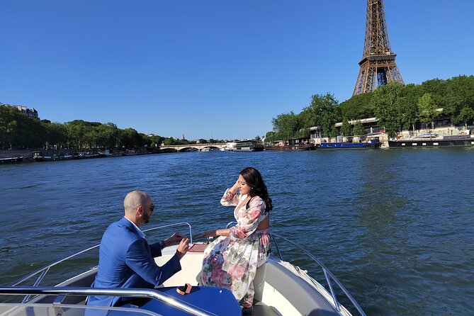 Your Private boat Captain Guide Explore Historical Paris - Pont Alexandre III: passing under a bridge built to impress